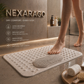 PVC towel bathtub shower mat, anti-slip for bathroom.