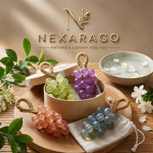 NEXARAGO Luxury Soap Beads – Elegant Spa Bath Experience