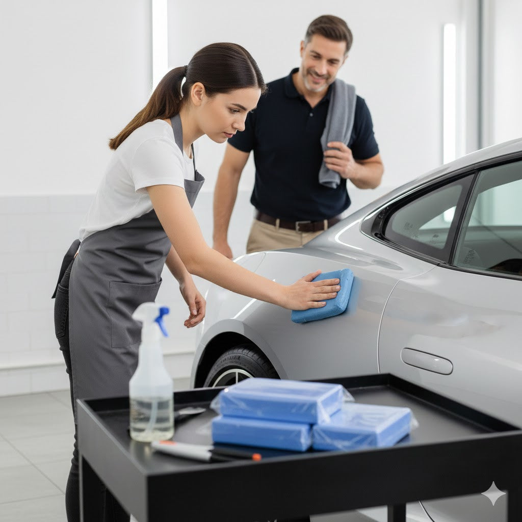 Car Clay Bar – Professional Paint Decontamination